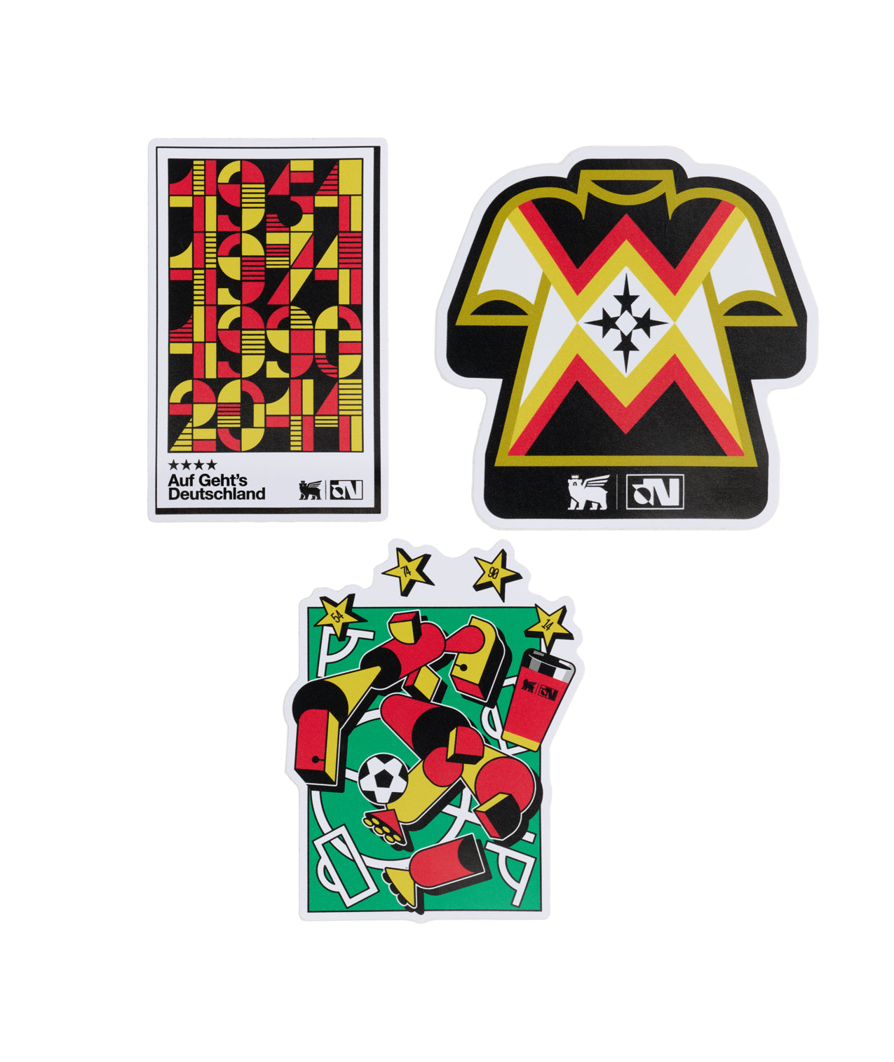 Stanley 1913 x Germany Fútbol Artist Sticker Pack