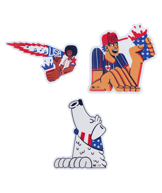 Stanley 1913 x USA Fútbol Artist Sticker Pack